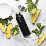 Ever Eco Stainless Steel Insulated Bottle- Black 750ml