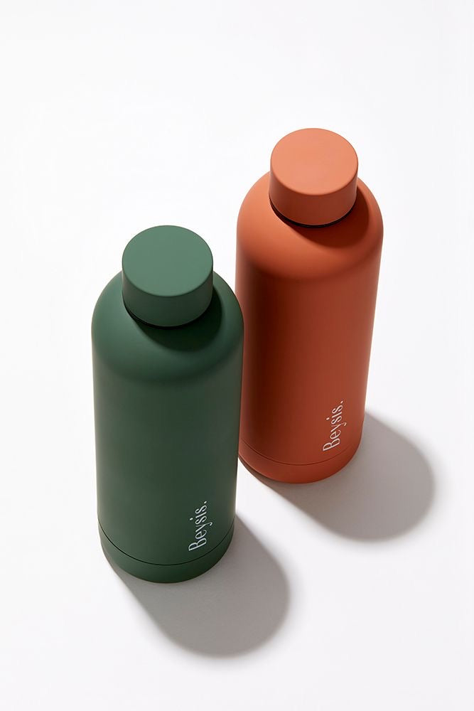Beysis Insulated Water Bottle 500ml Green
