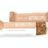 KOJA Natural Peanut Butter Bars Choc Chip Crunch 30g