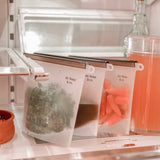 Reusable Silicone Bags 1000ml x 3 Pack