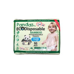 Luvme Bamboo Disposable Nappies XLarge (12-25kg) x 16