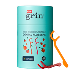 Grin Kid's Biodegradable Dental Flossers 45 Pack