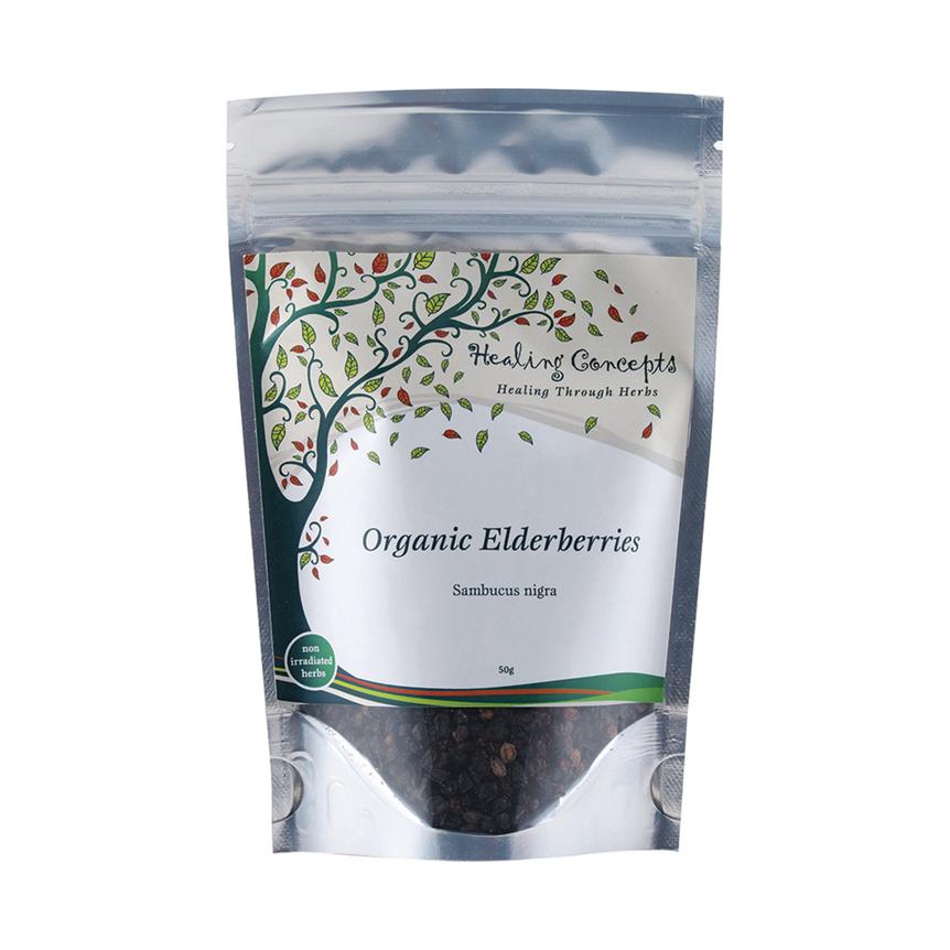 HEALING CONCEPTS Organic Elderberries 50g
