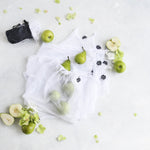 Ever Eco Reusable Fruit & Veg Bags + Storage Pouch 8 Pack Large