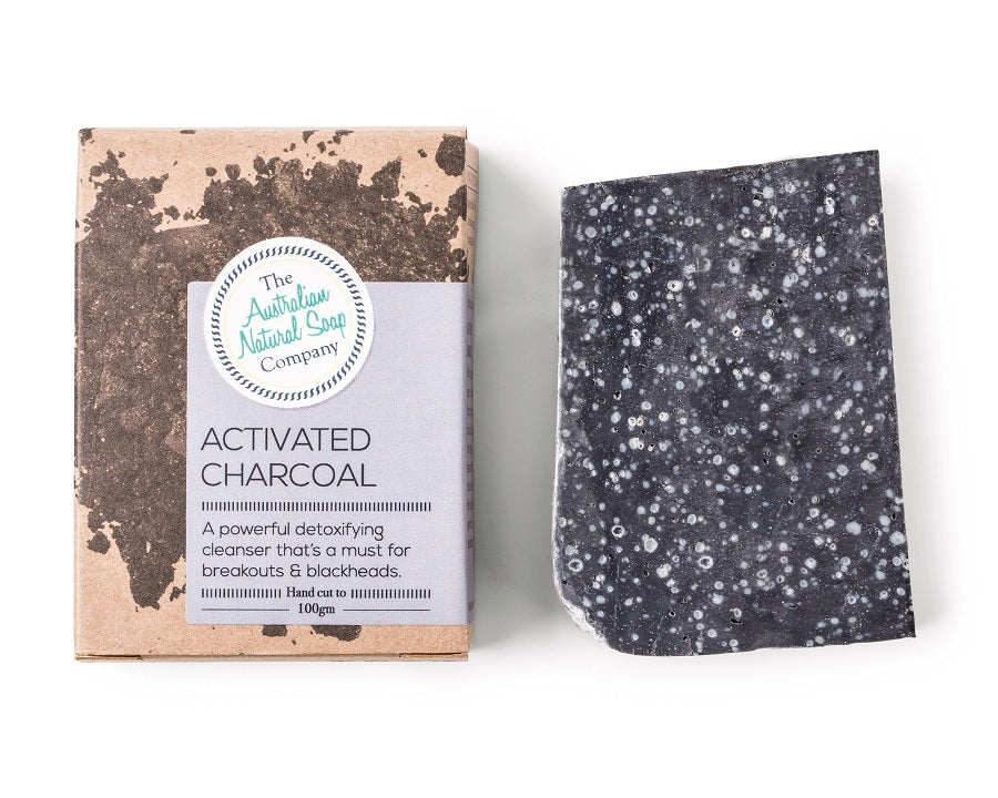 The Australian Natural Soap Co Activated Charcoal 100g