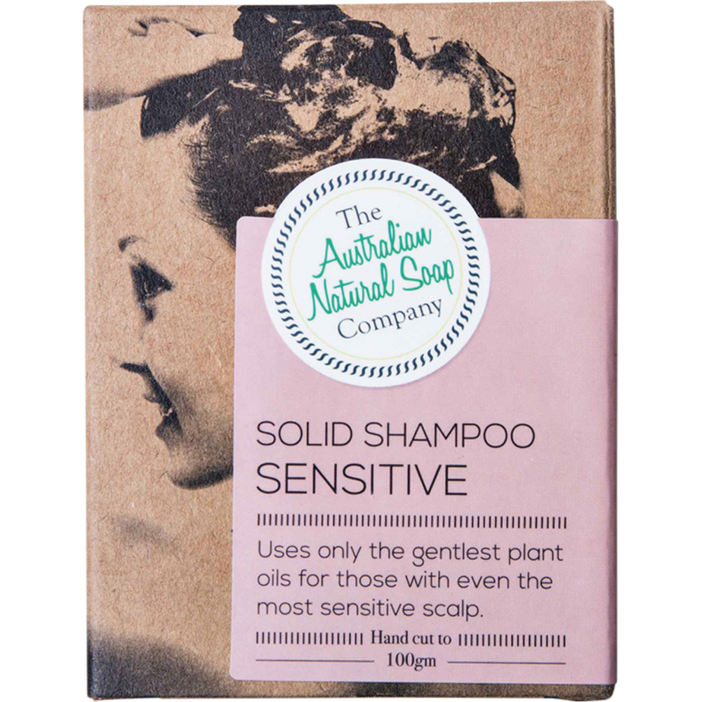 The Australian Natural Soap Co Sensitive Scalp Bar 100g