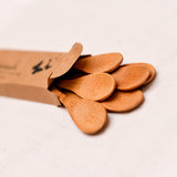 Bamboo Small Spoons 6 Pack