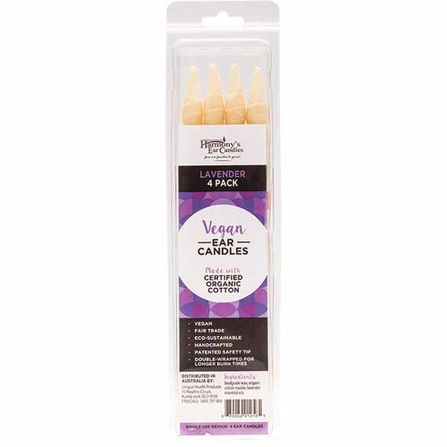 HARMONY'S EAR CANDLES Lavender - 4 pack