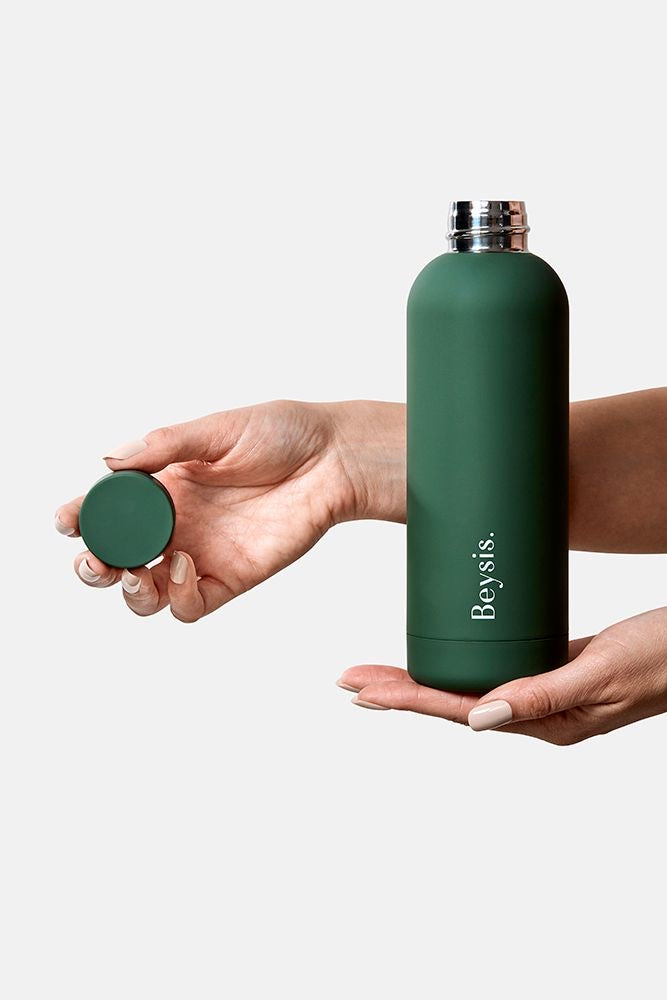 Beysis Insulated Water Bottle 500ml Green