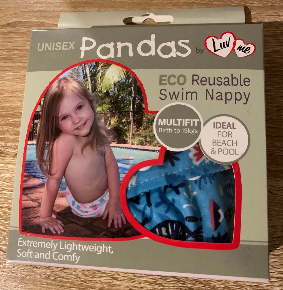 Luvme Reusable Swim Nappy BLUE SEA