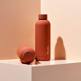 Beysis Insulated Water Bottle 500ml Terracotta