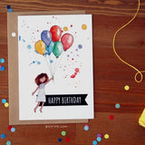 Little Girl Birthday Card