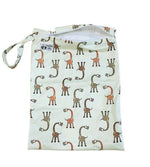 Luvme Eco Reusable Wet Dry Bags GIRAFFE