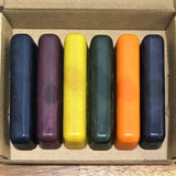 ECO CRAYONS STICKS - 6 COLOUR BOX