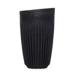 HUSKEE Reusable Coffee Cup Charcoal 12oz