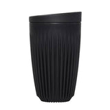 HUSKEE Reusable Coffee Cup Charcoal 12oz