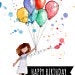 Little Girl Birthday Card