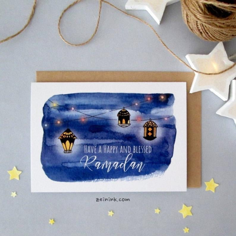 Happy Ramadan Greeting Card