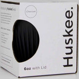 HUSKEE Reusable Coffee Cup Charcoal 6oz