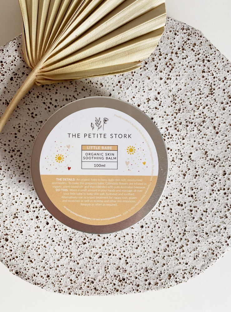 The Petite Stork Little Babe Organic Skin Soothing Balm 100ml