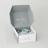 AMELIA FRANK Children's Bamboo Dinnerware 5 Piece | Summer Sky