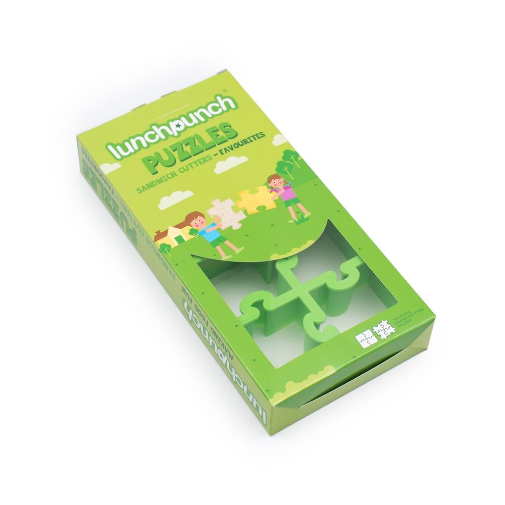 Lunch Punch Sandwich Cutters - Puzzles