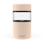 Luxey Cup Reusable Glass Coffee Cup (Peachy)