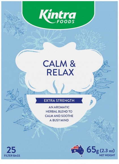 Kintra Foods Calm & Relax Tea Bags x25
