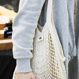 EVER ECO Tote Bag Cotton Net - Long Handle