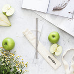 Ever eco Stainless Steel straw kit with pouch
