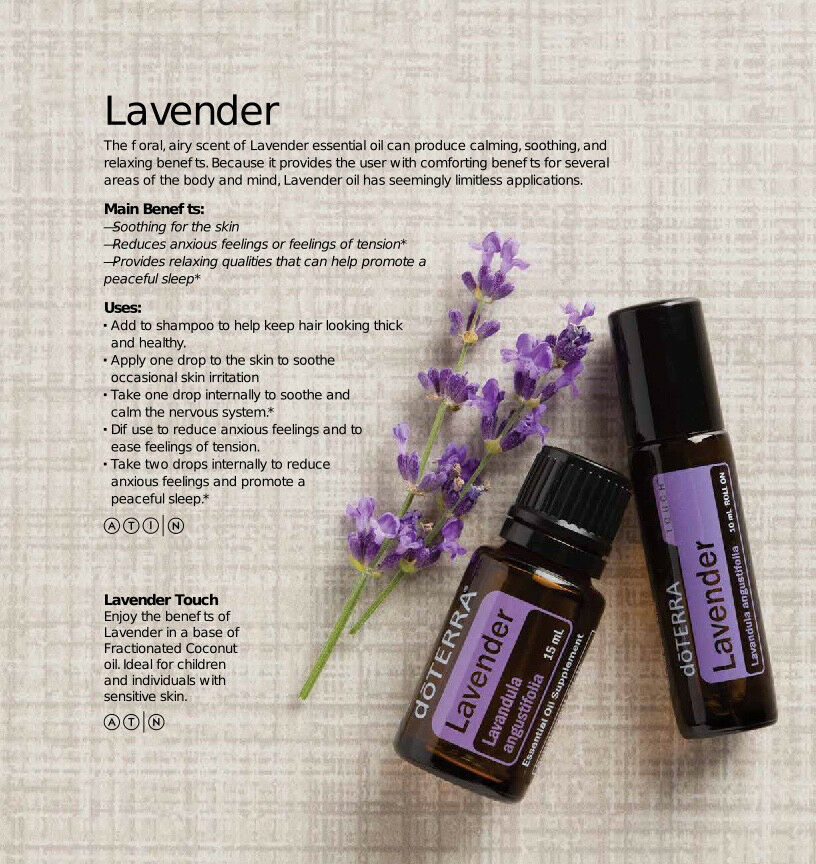 Doterra Lavender Essential Oil 15ml
