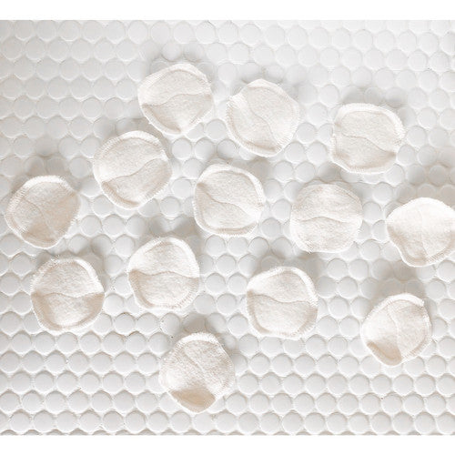 Cotton Facial Rounds - Natural White (set of 10)